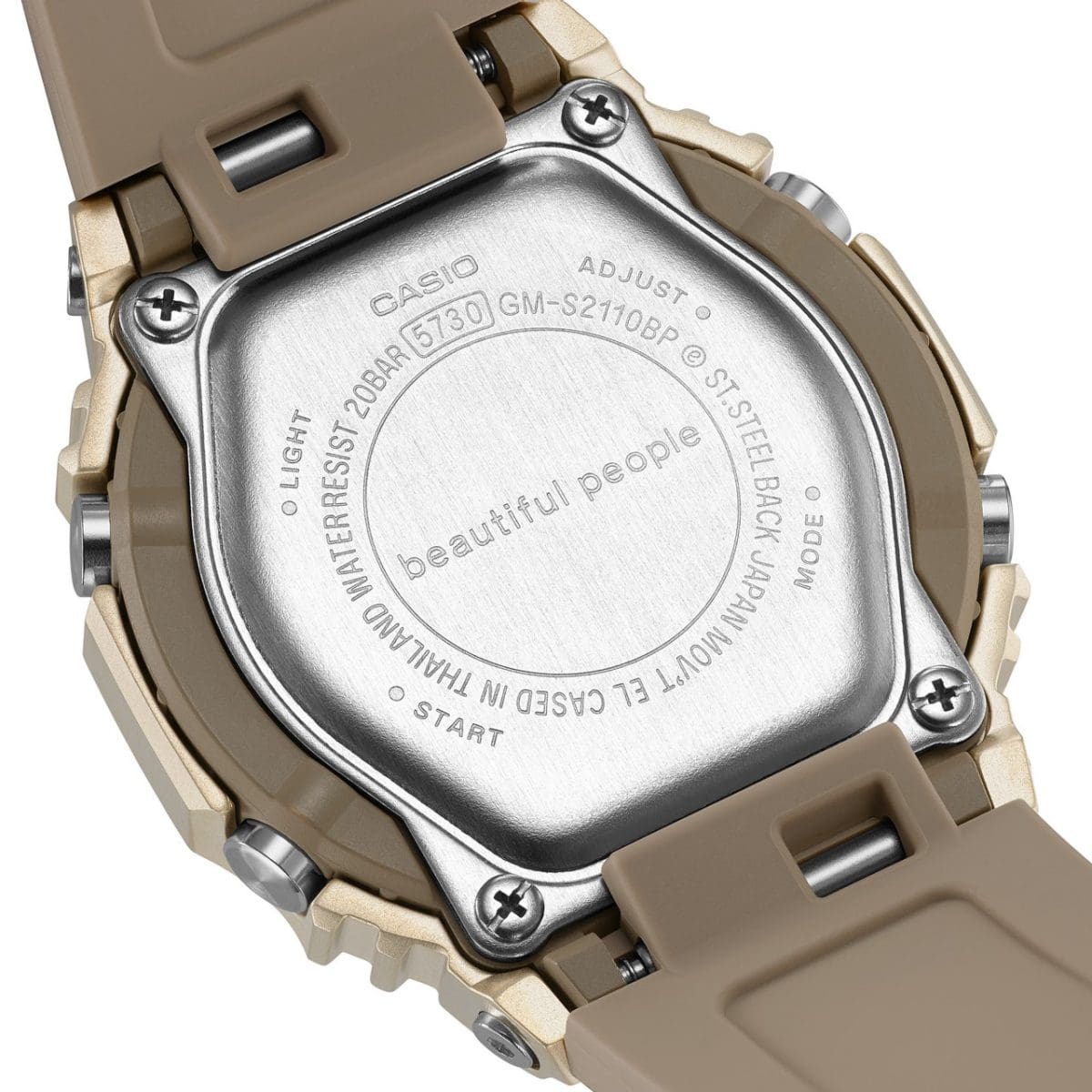 WOMENs Gshock beautiful people collaboration GM-S2110BP-5A