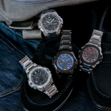 G shock Black/Silver G Steel Watch- GST-B400D-1A
