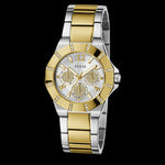 Guess Sunray Ladies Bi tone Watch GW0616L2