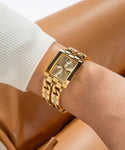 GUESS Ladies Mod ID Gold Tone Analog Watch GW0668L2