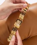 GUESS Ladies Mod ID Gold Tone Analog Watch GW0668L2
