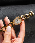 GUESS Ladies Gia Gold Tone Analog Watch GW0683L2