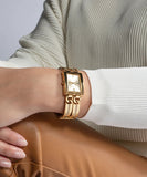 GUESS Ladies Mod ID Gold Tone Analog Watch GW0668L2
