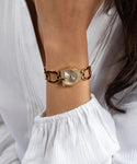 GUESS Ladies Gia Gold Tone Analog Watch GW0683L2
