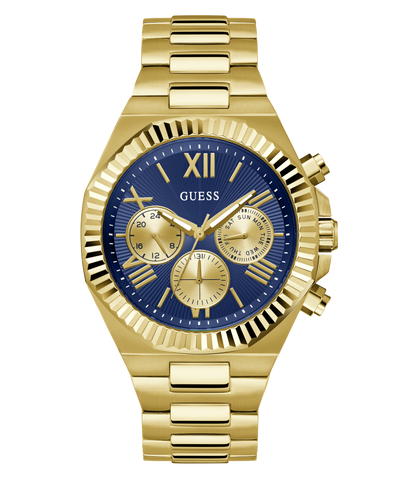 GUESS Mens Equity Gold Tone Multi-function Watch GW0703G6