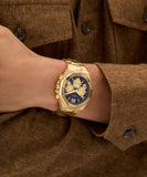 GUESS Mens Equity Gold Tone Multi-function Watch GW0703G6