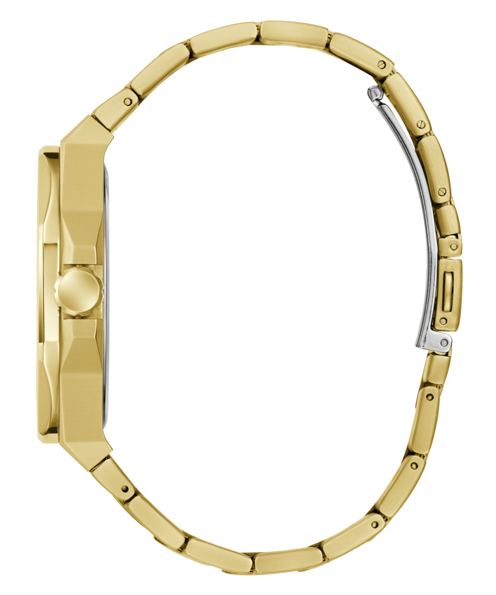 GUESS Mens Gold Tone Emperor Analog Watch GW0849G2