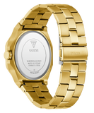 GUESS Mens Gold Tone Emperor Analog Watch GW0849G2