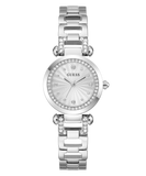 GUESS Ladies Silver Tone Ginger Analog Watch GW0869L3