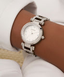 GUESS Ladies Silver Tone Ginger Analog Watch GW0869L3