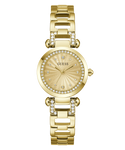 GUESS Ladies Gold Tone Ginger Analog Watch GW0869L4