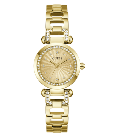 GUESS Ladies Gold Tone Ginger Analog Watch GW0869L4