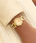 GUESS Ladies Gold Tone Ginger Analog Watch GW0869L4