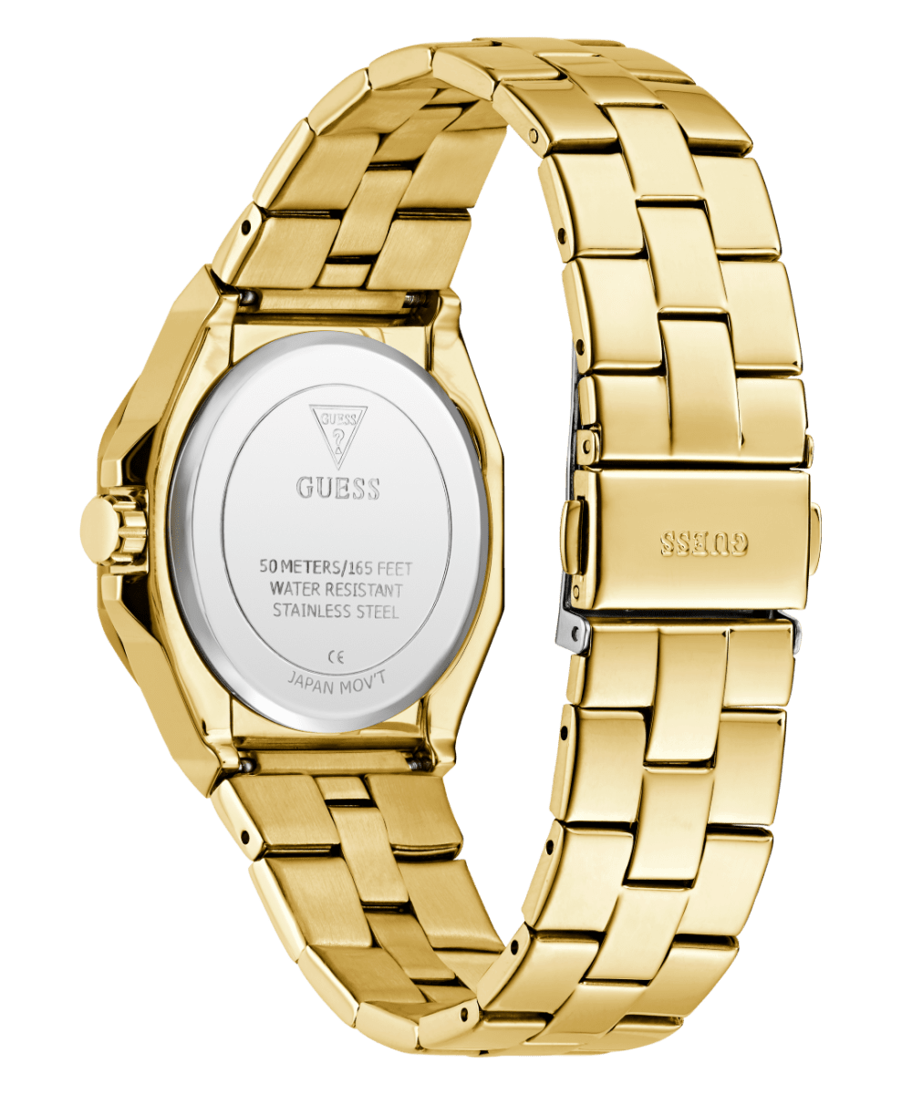 GUESS Ladies Gold Tone Empress Analog Watch GW0873L2