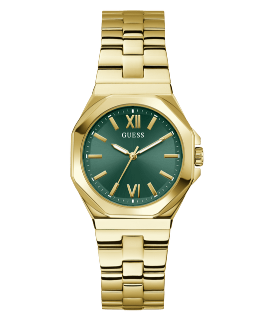 GUESS Ladies Gold Tone Empress Analog Watch GW0873L2