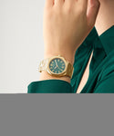 GUESS Ladies Gold Tone Empress Analog Watch GW0873L2