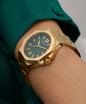 GUESS Ladies Gold Tone Empress Analog Watch GW0873L2
