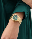 GUESS Ladies Gold Tone Empress Analog Watch GW0873L2