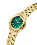 GUESS Ladies Gold Tone Empress Analog Watch GW0873L2