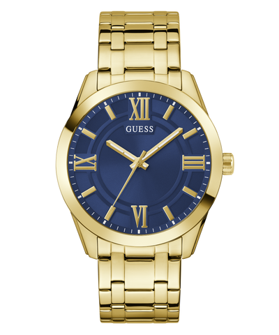 GUESS Gold Tone Elliot Analog Watch GW0893G5