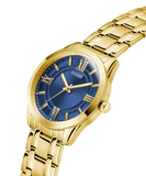 GUESS Gold Tone Elliot Analog Watch GW0893G5