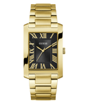 GUESS Gold Tone Clyde Rectangle Watch GW0896G2