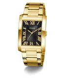 GUESS Gold Tone Clyde Rectangle Watch GW0896G2