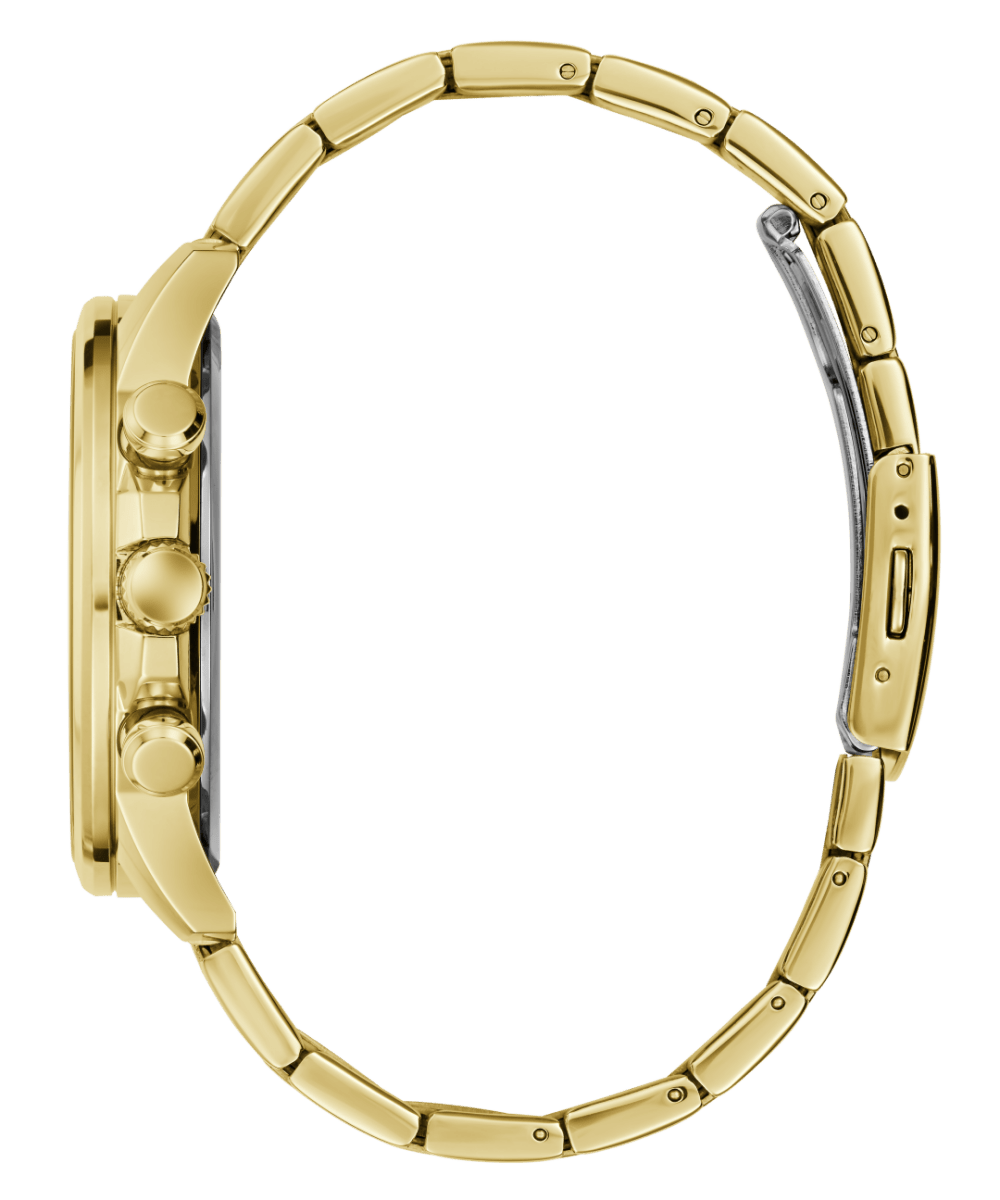 GUESS Gold-Tone Walker Multifunction Watch GW0900G3