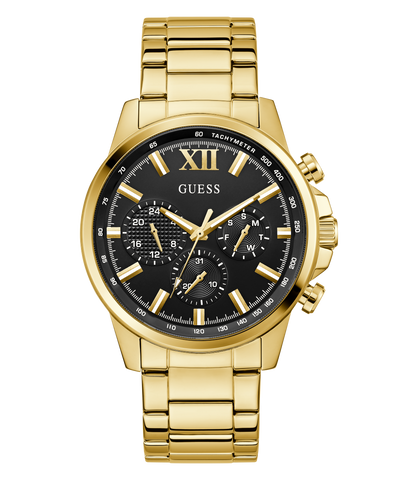 GUESS Gold-Tone Walker Multifunction Watch GW0900G3