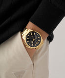 GUESS Gold-Tone Walker Multifunction Watch GW0900G3