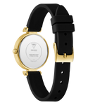 GUESS Ladies Black Gold Tone Array Analog Watch GW0912L4