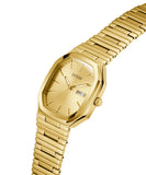 GUESS Mens Gold Tone Date Watch GW0978G2