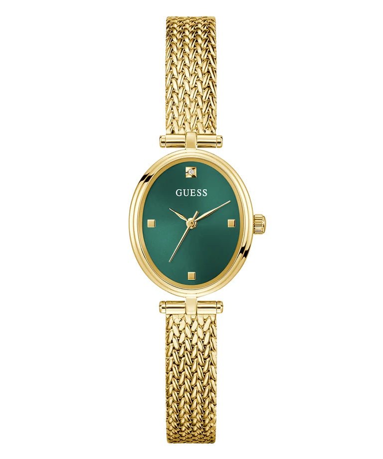 GUESS Ladies Ruby Gold Tone Analog Watch gw0935L2
