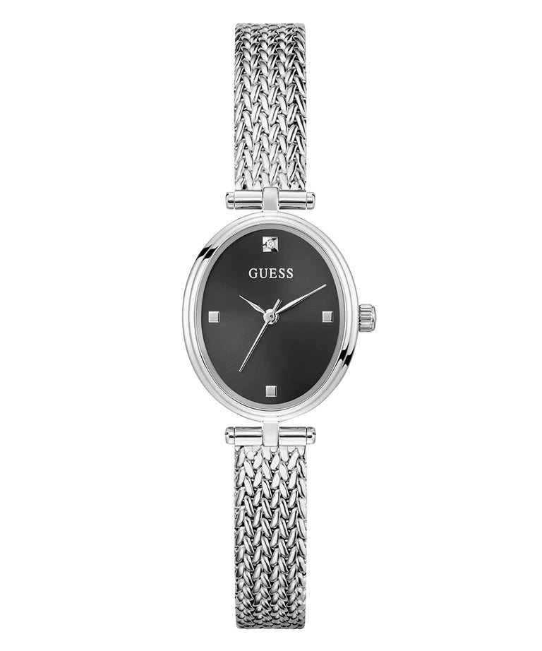 GUESS Ladies Ruby Silver Tone Analog Watch gw0935L1