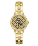 GUESS Ladies Silver Gold Analog Watch GW0944L2