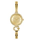 GUESS Ladies Giselle Gold Tone Analog Watch GW0929L2