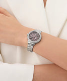 GUESS Ladies Silver Tone Analog Watch GW0944L1