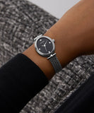 GUESS Ladies Ruby Silver Tone Analog Watch gw0935L1