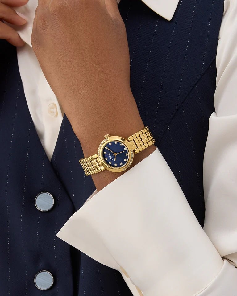 GUESS Ladies Gold Tone Analog Watch
