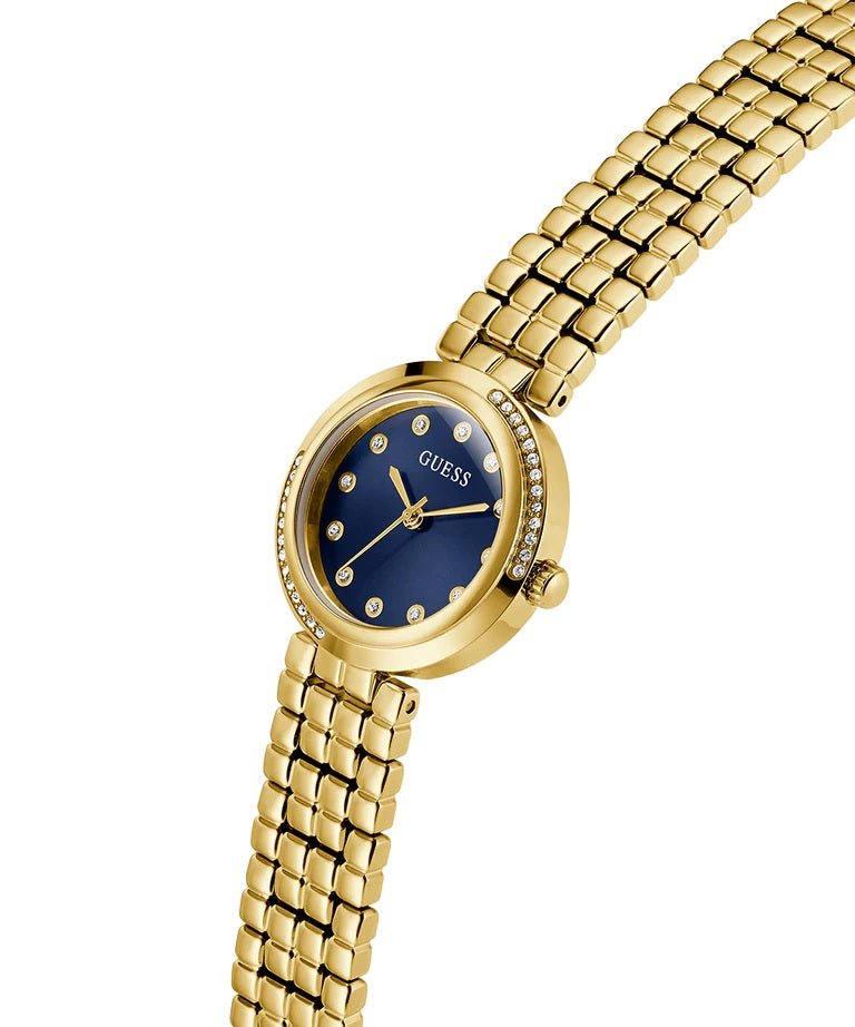 GUESS Ladies Gold Tone Analog Watch