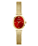 GUESS Ladies Ruby Gold Tone Analog Watch gw0935L4