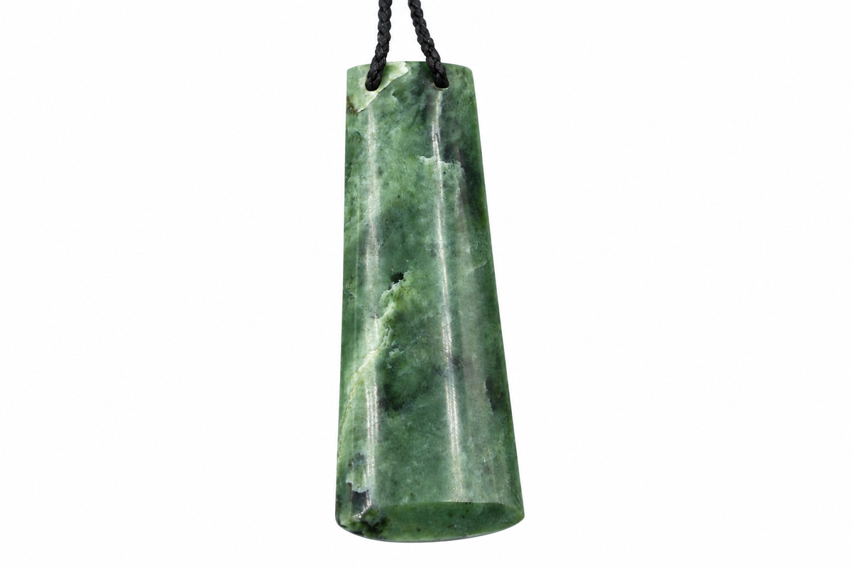 New Zealand Greenstone Toki by Phillip Priest