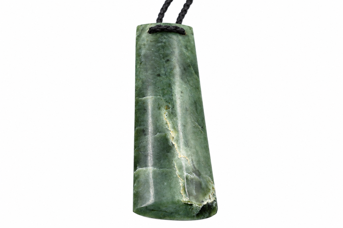 New Zealand Greenstone Toki by Phillip Priest