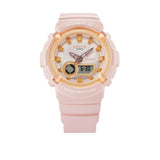 Baby-G | Casio Ladies Coral Pink Analog-Digit (BGA-280) Watch - BGA-280SW-4A
