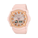 Baby-G | Casio Ladies Coral Pink Analog-Digit (BGA-280) Watch - BGA-280SW-4A