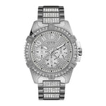 Guess Men's Silver tone Frontier  Watch - W0799G1