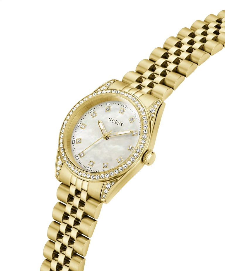 GUESS Ladies Jada Gold Tone Analog Watch GW1099L2