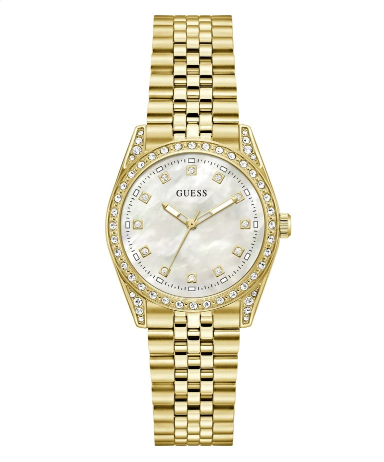 GUESS Ladies Jada Gold Tone Analog Watch GW1099L2