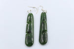 NZ Greenstone Drop Earrings