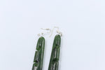 NZ Greenstone Drop Earrings
